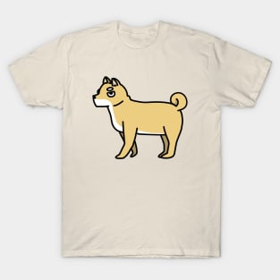 Kawaii Shiba Inu Dog T-Shirt